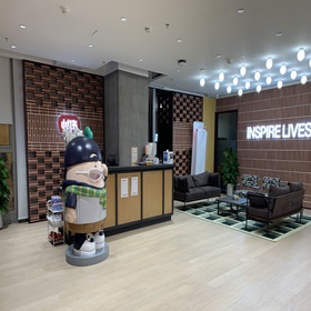 小红书某区域分部新建机房布线施工